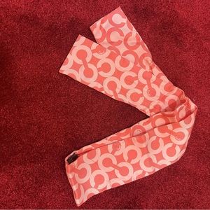Coach vintage hair scarf